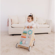 Load image into Gallery viewer, Bubble Wooden Activity Play Walker