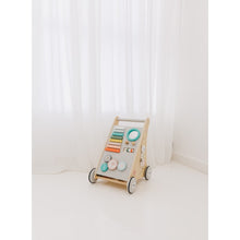 Load image into Gallery viewer, Bubble Wooden Activity Play Walker