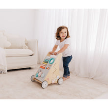 Load image into Gallery viewer, Bubble Wooden Activity Play Walker