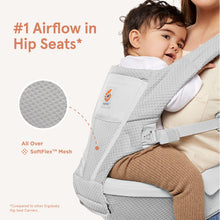 Load image into Gallery viewer, Ergobaby Alta Hip Seat Baby Carrier - Pearl Grey