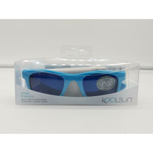 Load image into Gallery viewer, Koolsun Flex Baby Sunglasses - White Aqua 0-3 yrs