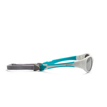 Load image into Gallery viewer, Koolsun Flex Kids Sunglasses - White Aqua 3-6 yrs