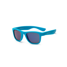 Load image into Gallery viewer, Koolsun Wave Kids Sunglasses - Neon Blue 3-10 yrs