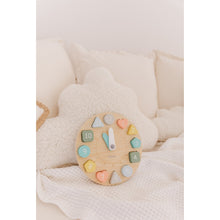 Load image into Gallery viewer, Bubble Wooden Clock
