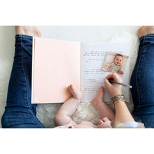 Load image into Gallery viewer, Pearhead Rainbow Babybook - Blush
